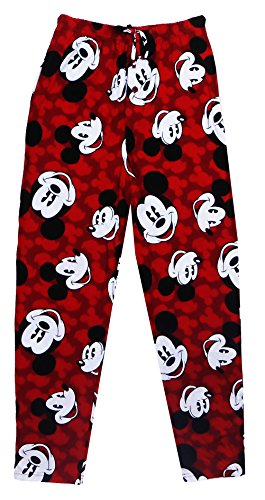 Disney Mens All Over Mickey Mouse Pajama Pant