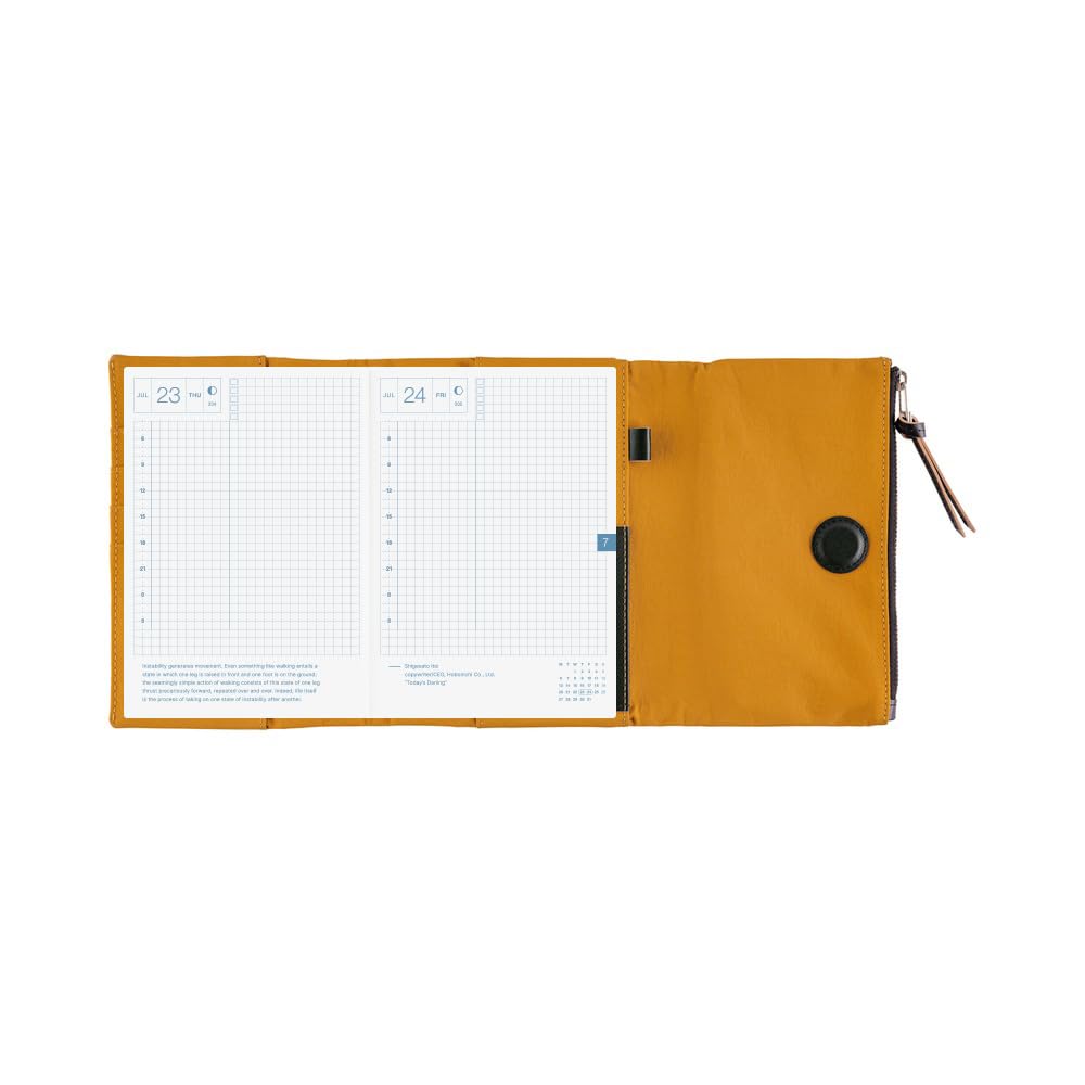 Hobonichi Techo A6 - Funda para agenda (tamaño original, solo portada)