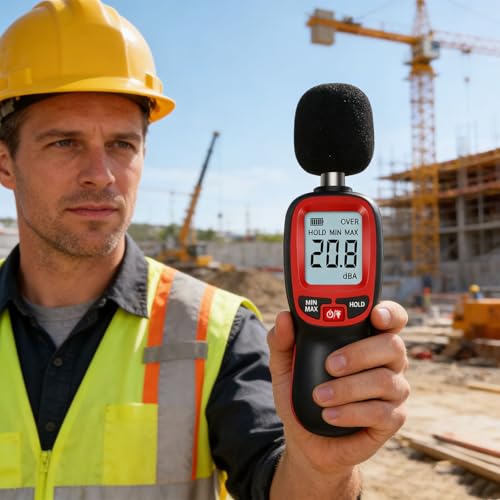 Testeur de décibels avec arrêt rapide pour une analyse sonore précise en temps réel - 7