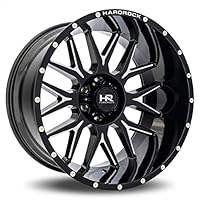 Hardrock Affliction Xposed 22x12 -44 Black Milled
