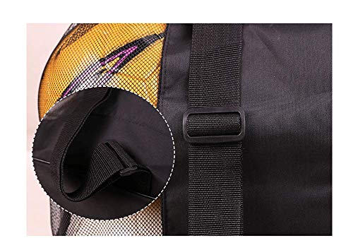image for IPENNY Middle Size Durable Mesh Ball Football Bag Sports Equipment Duf