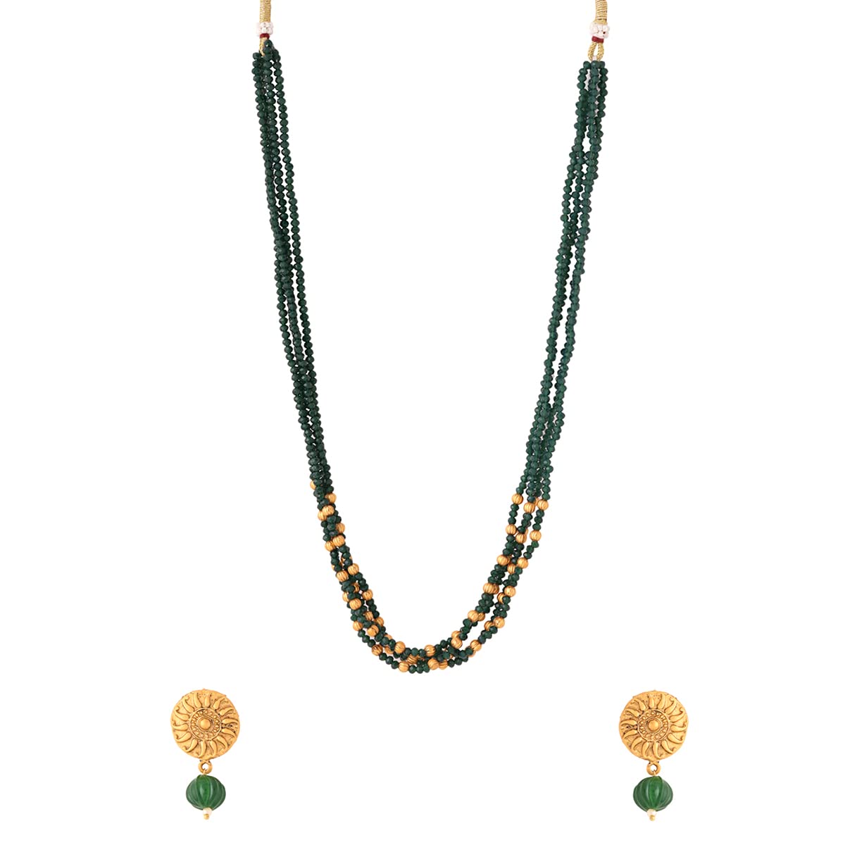 Yellow Chimes Jewellery Set for Women and Girls Beads Jewellery Set for Women| Green Beads Necklace Set | Birthday Gift for girls and women Anniversary Gift for Wife (B0BY1TSPY4) Amazon Price History, Amazon Price Tracker