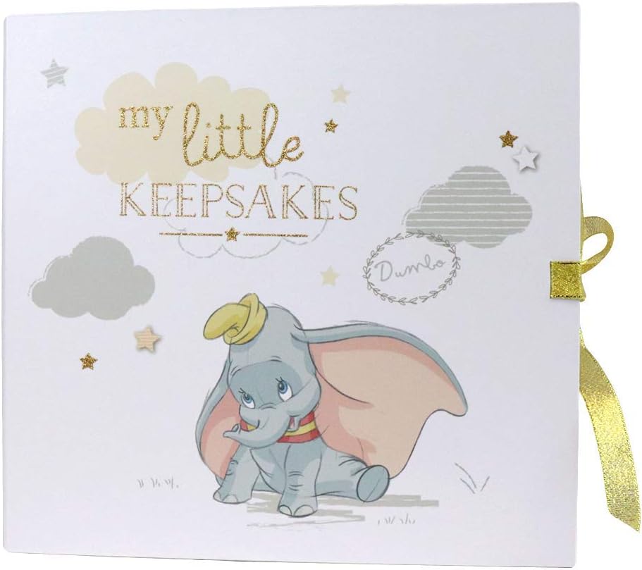 Disney Dumbo - Magical Beginnings Paperwrap Keepsake Box - 6 Drawers, 200 g