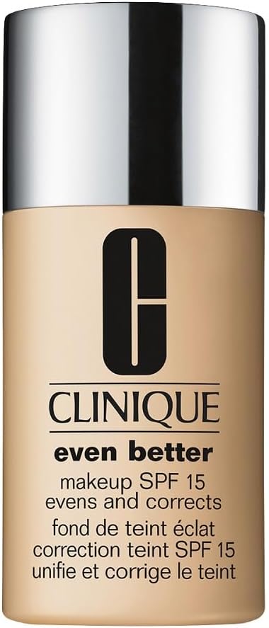 Clinique Even Better Makeup Broad Spectrum Spf15 Evens & Correct Foundation, 1 Ounce, Porcelain Beige