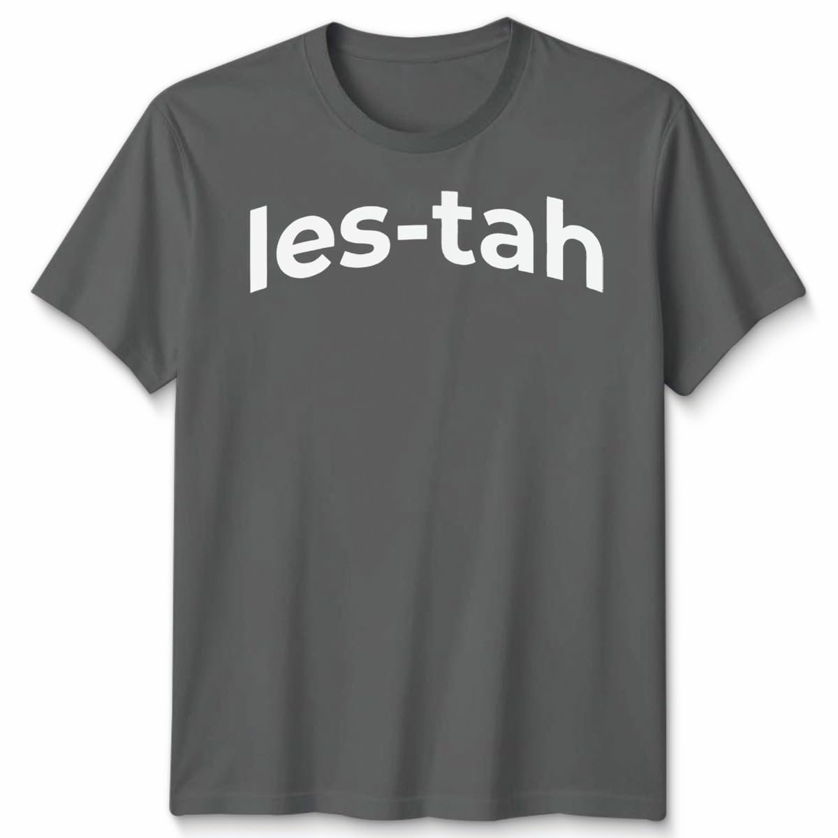Leicester Lestah Unisex T Shirt Footbal Fan Gift Funny Novelty Soccer Supporters Tee Mens Womens Graphic Top Unisex XL Light Graphite