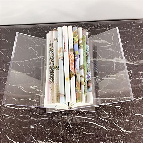 Acrylic Book Stand,Cookbook Stand,Ipad Stand,Photo Picture Frame Display Stand,Acrylic Cookbook Holder,Holder For Displaystand,Home Decor,Textbooks. (Clear Acrylic,Detachable) #TOP3
