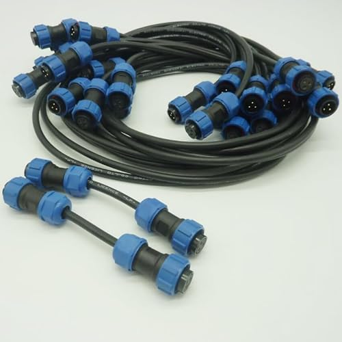 SP21 5-poliger Industriestecker, IP68 wasserdichter Luftfahrtstecker, gerade Buchse und Buchse SP21 5-poliger Rundstecker für Industrie- und Luftfahrtanwendungen