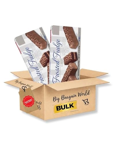 Big Bargain World Gift Box Pack Frosted Snack Cake 2 Box Chocolate Cake Box Sweet treat Chocolate Ideal for any occasion Bonus Bookmark