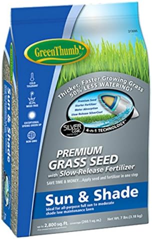 DLF GREUN165 Green Thumb 7 lb Sun/Shade Seed