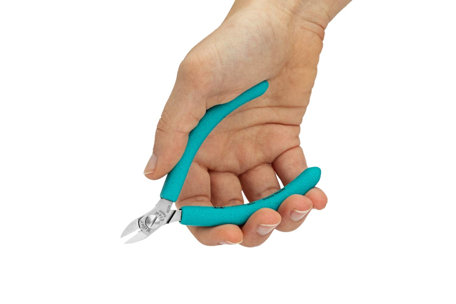 Weller Erem 632N 4 1/4 Magic Diagonal Small Head Cutter Super with Full Flush Cut,Blue, Silver