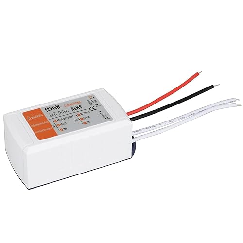 Transformador de fuente de alimentación LED de 12 V CC, EAGWELL 18 W, CA, 120 V a 12 V, convertidor de CC de voltaje constante, fuente de