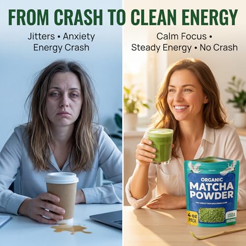 Polvo de té verde orgánico Matcha 4 oz miniatura 3