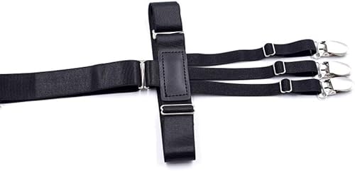 Miniatura 3 de 1 par de correas elásticas ajustables para sujetar camisas y camisas