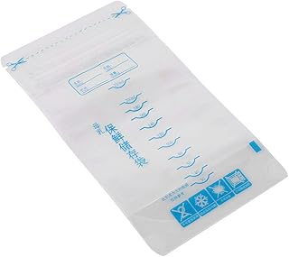 30 pcs pré-esterilizados sacos de armazenamento de leite materno, lacre fresco 250 ml sacos à prova de vazamento de leite materno, BPA e BPS livre com medições precisas
