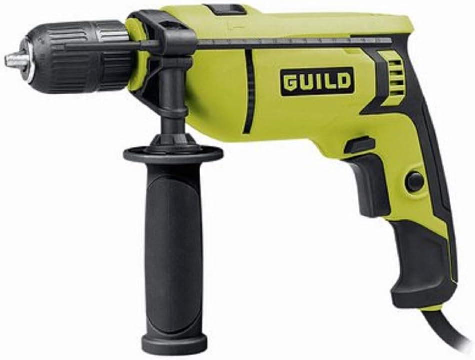 Guild 750W 13Mm Keyless Corded Hammer Drill.