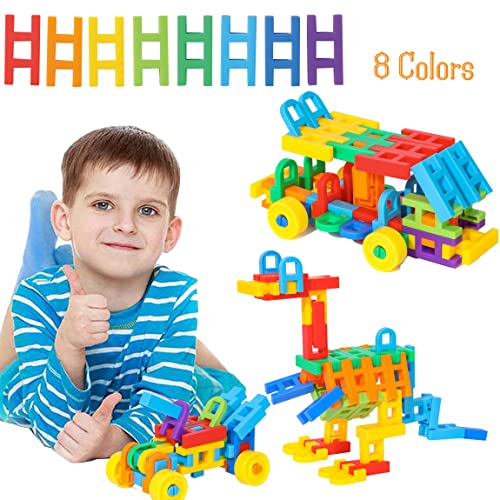 Kutoi Super Creating Plastic Building Blocks Kids Toys- Teacher Must Haves School Supplies For Stem Activities, Montessori Toys For Early Childhood Education Materials, Building Sets For 3+ Year Olds. #TOP1