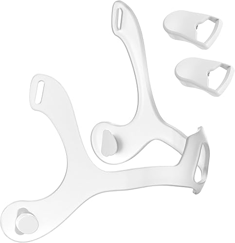 Reemplazo de silicona Fr ame con clips de correa de liberación rápida para Wisp, IBEET Suministros nasales de repuesto