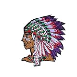 HHO Riverbyland Sew On Patches Embroidered Indian Patch Embroidered DIY Patches, Cute Applique Sew I