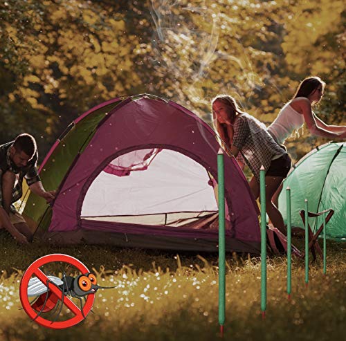 Mosquito Incense Repellent Sticks With Natural Ingredients Citronella, Lemongrass And Rosemary Oil Non Toxic And Deet Free. Anti- Mosquitos Repellent Incense Sticks Use Outdoor #TOP5