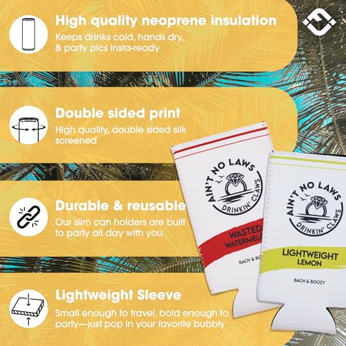 Image of Slim Can Cooler - Ain't No Laws - 10 Pack