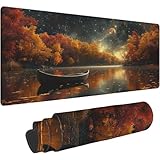 TAPIS DE SOURIS FACILE À NETTOYER: notre sous-main est imperméable.Les taches d'eau et la saleté peuvent être facilement nettoyées avec un chiffon humide ou un essuie-tout.Il se nettoie facilement et sèche rapidement.Ce sous-main facile d'entretien vous fait gagner du temps et de l'espace