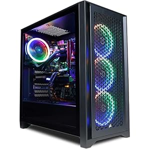 CYBERPOWERPC Luxe Gaming PC – Intel Core i9-11900KF, Nvidia RTX 3060 Ti LHR 8GB, 32GB RAM, 1TB NVMe SSD, 650W 80+ PSU…