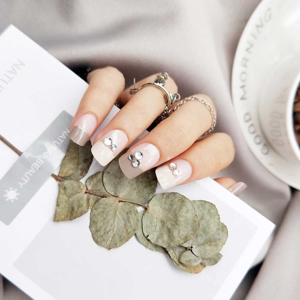 Nail Wraps Stickers Waterproof Popular Accessories Manicure Tools Charming Polishing Professional False Nails Tips - (Style A, Color: TYPE1) image 3