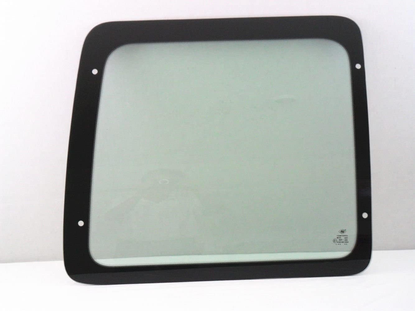 Stationary Driver/Left Side Back Window Glass Clear Color Replacement for Ford Econoline 1992-2016