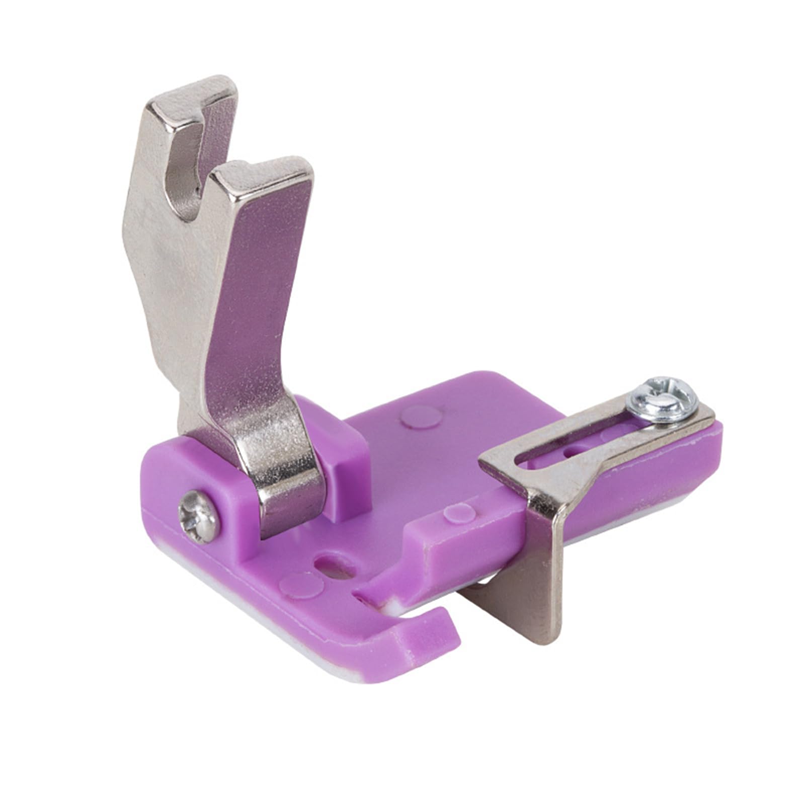 Industrial Steel Presser Foot for Flatbed Machines Extended Base Cloth Control Sturdy Sewing Solution Sturdy Steel Presser Foot