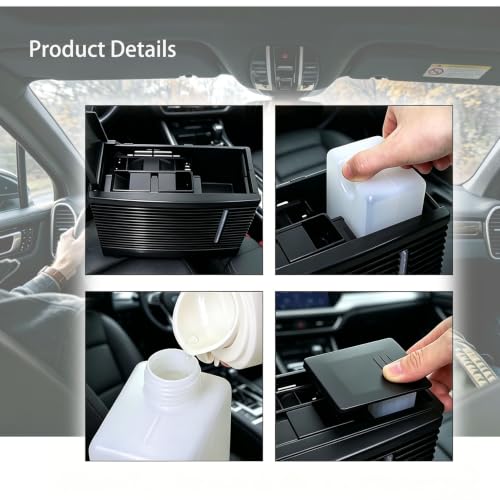 Aire acondicionado portátil de 12V para coche con ventilador evaporativo de 2 velocidades 4