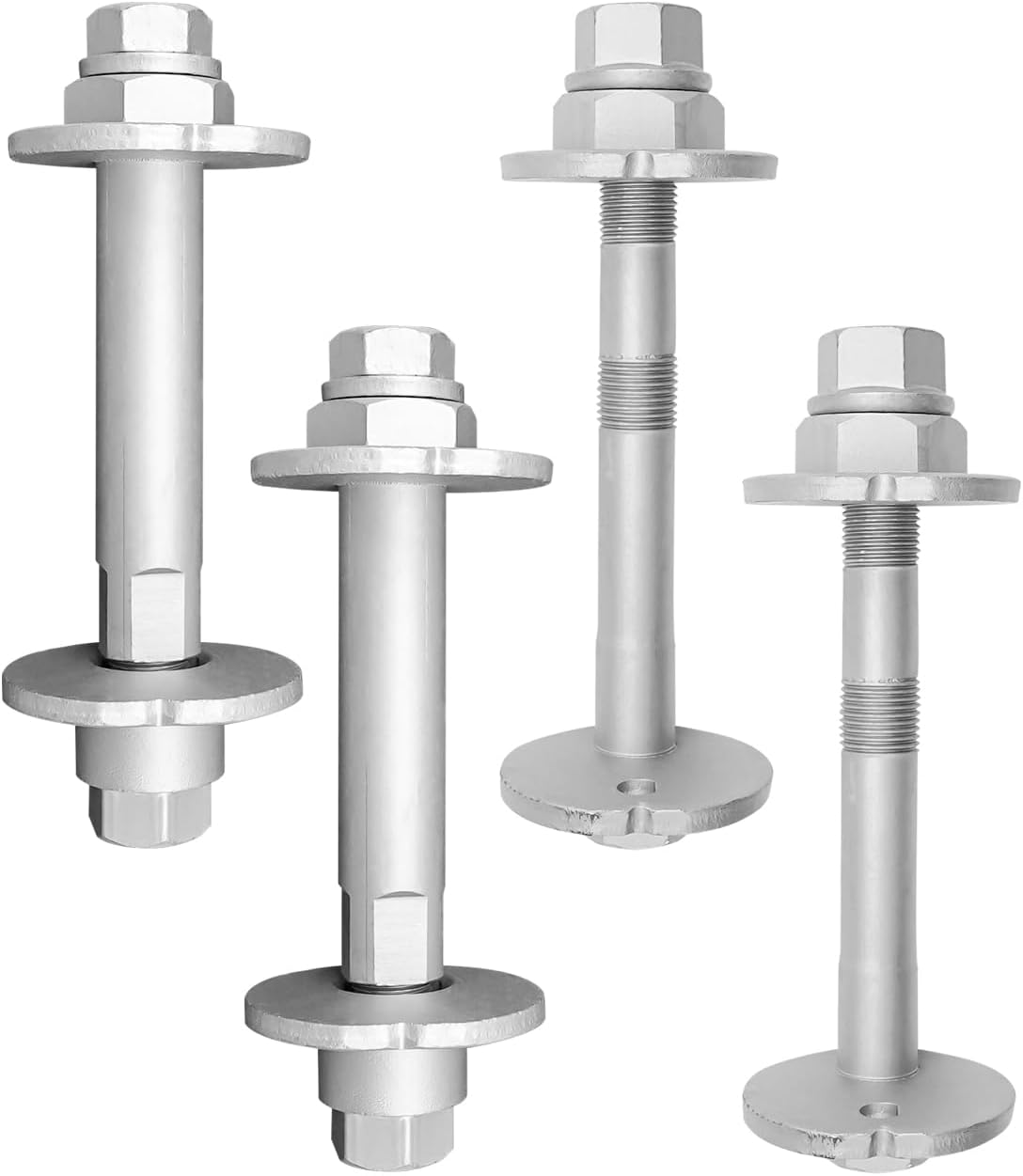 Front Alignment Camber Toe Adjustment Bolts Fit for Toyota Tacoma 2016-2019 4Runner 2010-2022 FJ Cruiser 2009-2014, Lower Control Arm Cam Bolts on Both Sides, Two Set of 4
