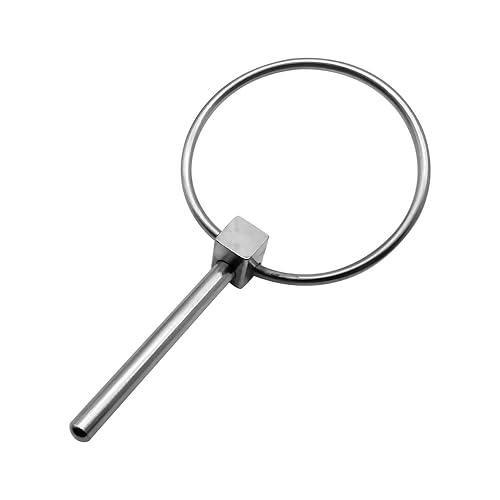 Miniatura 6 de Par de acero inoxidable 316 de diámetro. 0.177 in (316 pulgadas) Tractores agrícolas Remolques excavadoras Lynch Pin enganche pasadores remolque