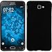 Produktbild PhoneNatic Case kompatibel mit Samsung Galaxy J7 Prime - schwarz Silikon Hülle matt + 2 Schutzfolien