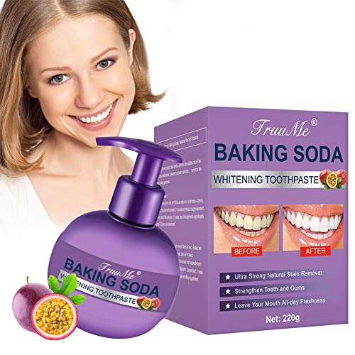 Stain Removal Whitening Toothpaste, Baking Soda Toothpaste, prever as Caries dentais, pasta de dentes de bicarbonato de sódio, evitar as Cares dental, remoção de manchas