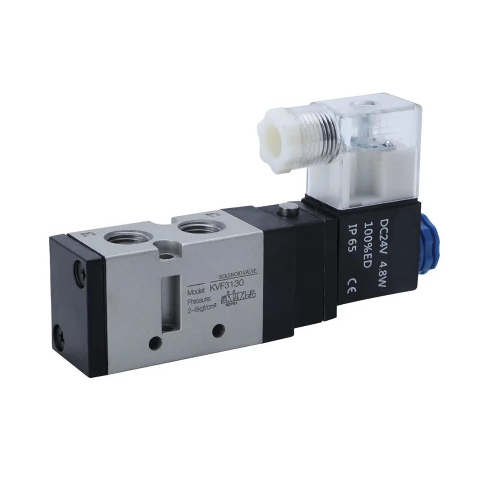 Electrovanne Kvf3130 anti coupure de courant 5 voies pour automatisme industriel