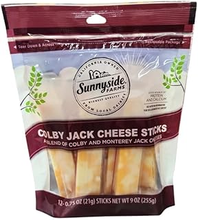 Sunnyside Farms, Colby Jack Cheese Sticks, 9 Ounce