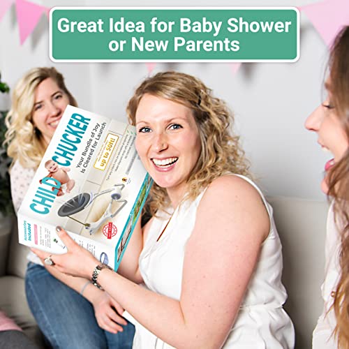 Witty Yeti Hilarious Child Chucker Gag Gift Empty Box Wrap Your Real Present Inside to Prank Friends or Family with This Practical Joke for Men or Women. Funny Idea for New Parents or Baby Shower.