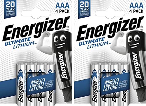 Energizer Ultimate L92 AAA Pile au lithium (lot de 8)