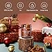 Christmas Candle Set, Christmas Scented Candles for Home, 4 Pack Winter Candles Soy Wax Candles, Christmas Gifts for Women Men, Christmas Fragrance of Christmas Tree/Spices/Cookies/Hearth