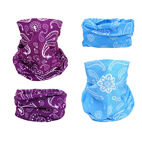 Image of Elastic Headwear Bandana Headband Half Face Mask Scarf Neck UV Sun Protection