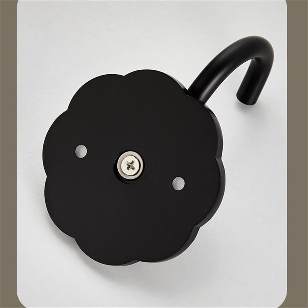 Perchero de Pared 5 Ganchos metálicos sin Perforaciones for Abrigos, Multiusos, for Llaves, Toallas, Bolsos, Tazas y Sombreros. Colgador de Pared para Ropa(Gold)