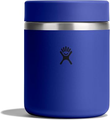 Hydro Flask Food Jar Insulated Stainless Steel, Snack Travel Container for Hot Food & Soup 28 Oz Capri Blue
