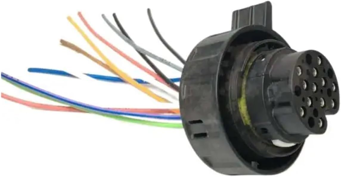 16 Pin Automatic Transmission 0B5 Auto Plug DL501 TCM Connector With Wires 420 973 716 Compatible Q5 A4 A5 A6 A6LA7(1pcsE6 with 10cm)