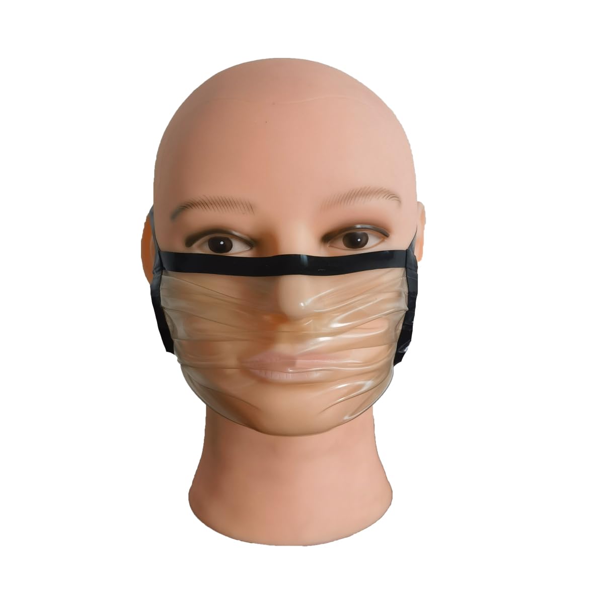 Masque en latex pour hommes Masque BDSM Caoutchouc Masque de bondage en latex pour sexe Fétiche SM Sextoy extrême pour couples