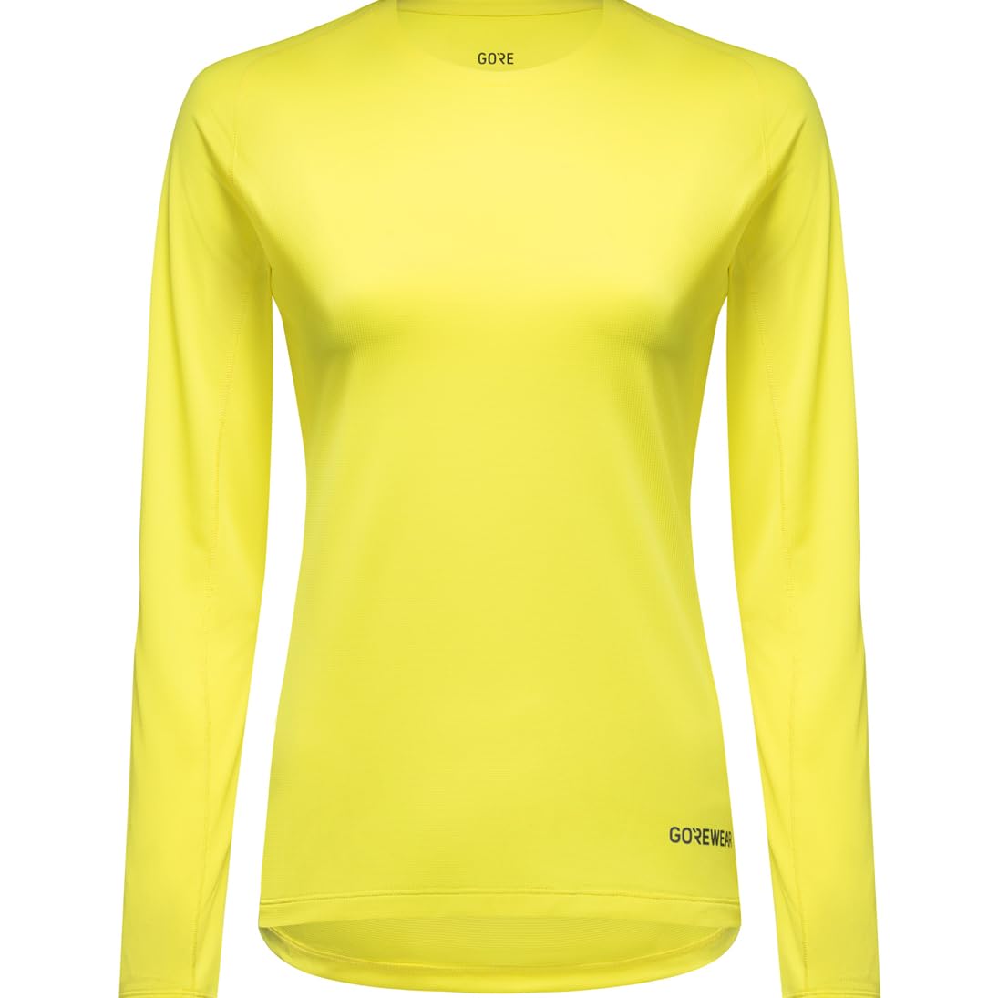 GORE WEAR Everyday LS Solid Shirt Womens, Washed Neon Yellow, 36