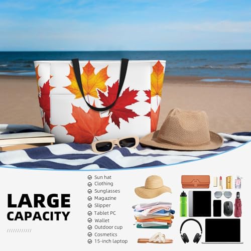 Sacs à main décontractés grande capacité style Hobo imprimé automne
