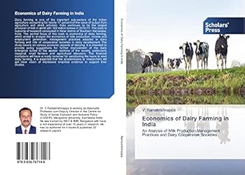 Paperback Economics of Dairy Farming in India Book