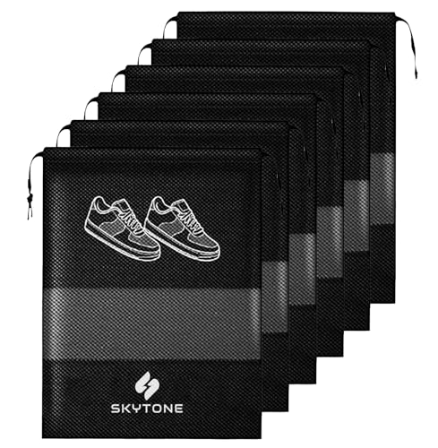 Image of SKYTONE Shoe Bag for Travel, Storage Travel Organizer for Women & Men Travel Accessories Shoe Organizer Shoe Bags Pouches Travel Shoe Cover for Travelling Travel Essentials