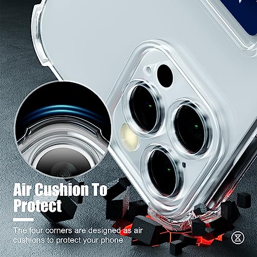 Image of AKABEILA Case for iPhone 15 Clear Cute Phone Case Soft TPU Wallet Case Slim Bag Cover Shockproof with Card Slot Holder