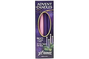 CHRISTMAS ADVENT CANDLE SET (SET OF 4) - MADE IN THE U.S.A.